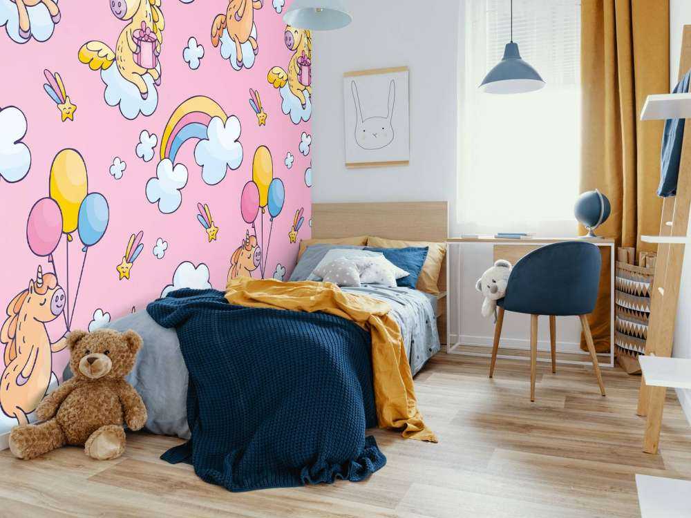 Unicornios con globos
