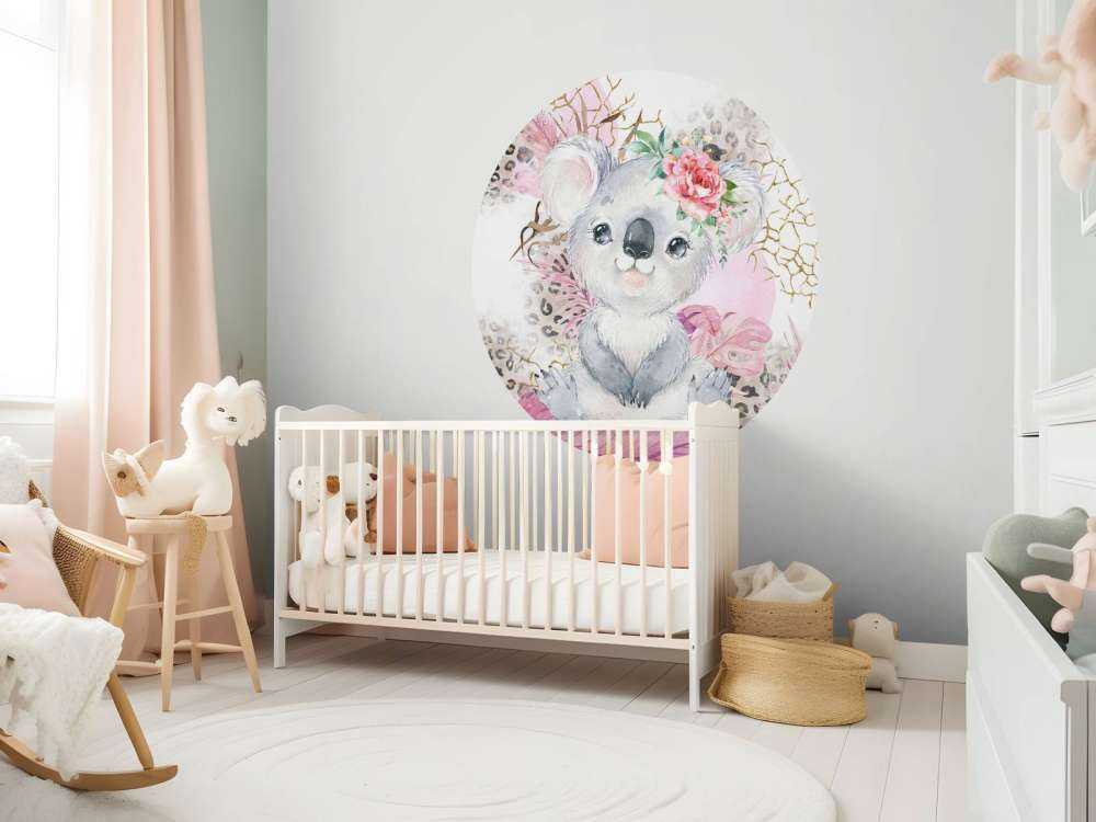 Bebé koala savana