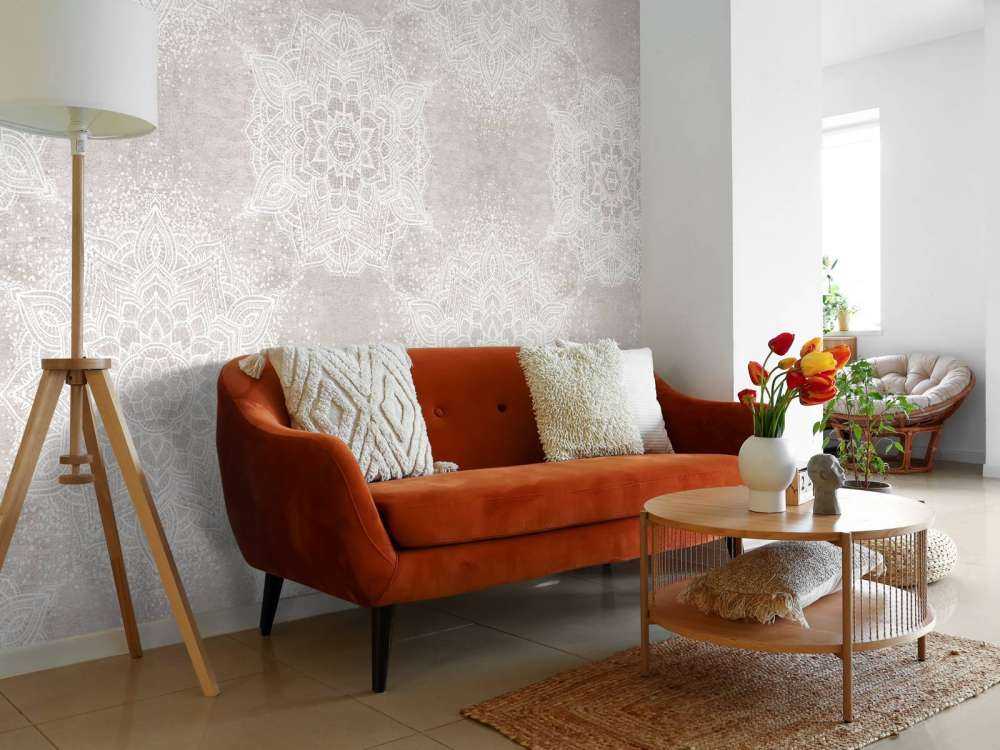 Ibiza vintage mandala_beige