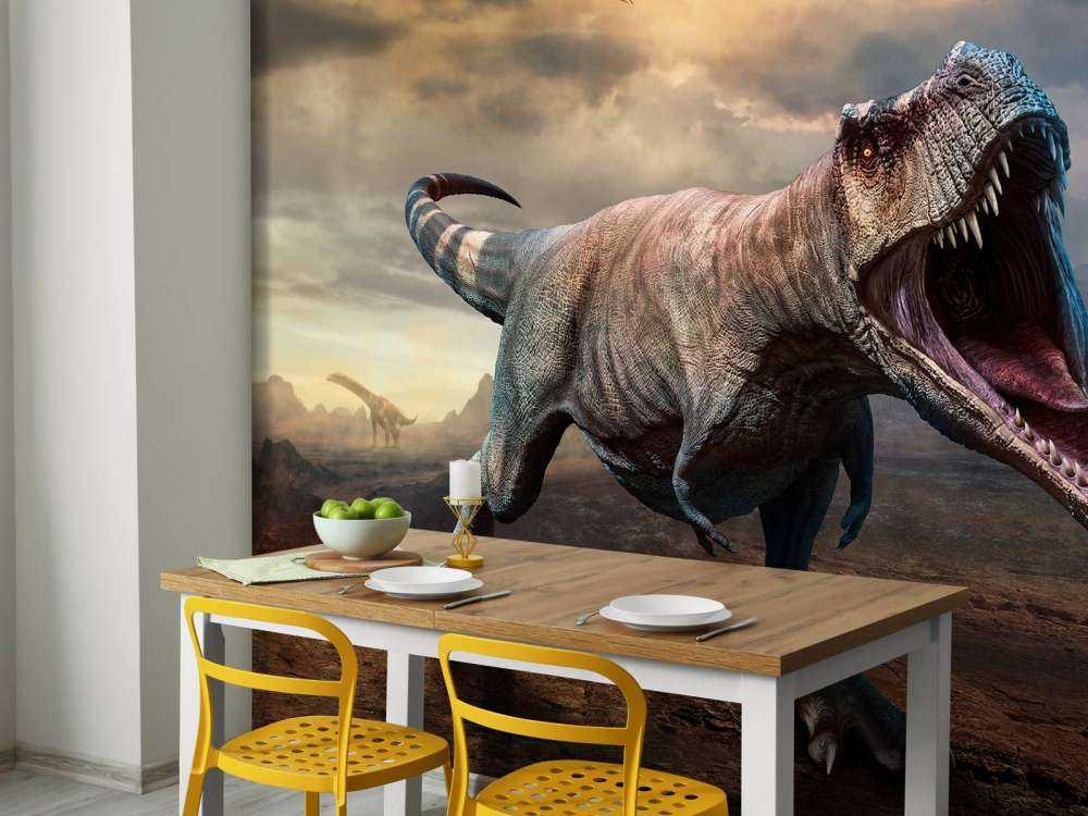 Tiranosaurio Rex agresivo