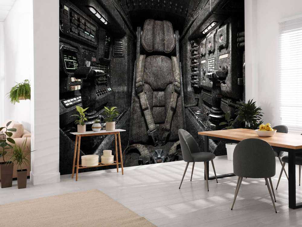 Silla en la nave espacial