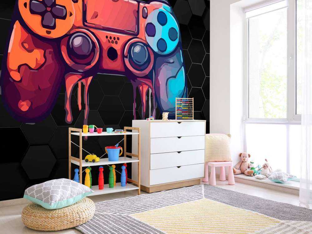 Controlador de Gamer Goteante