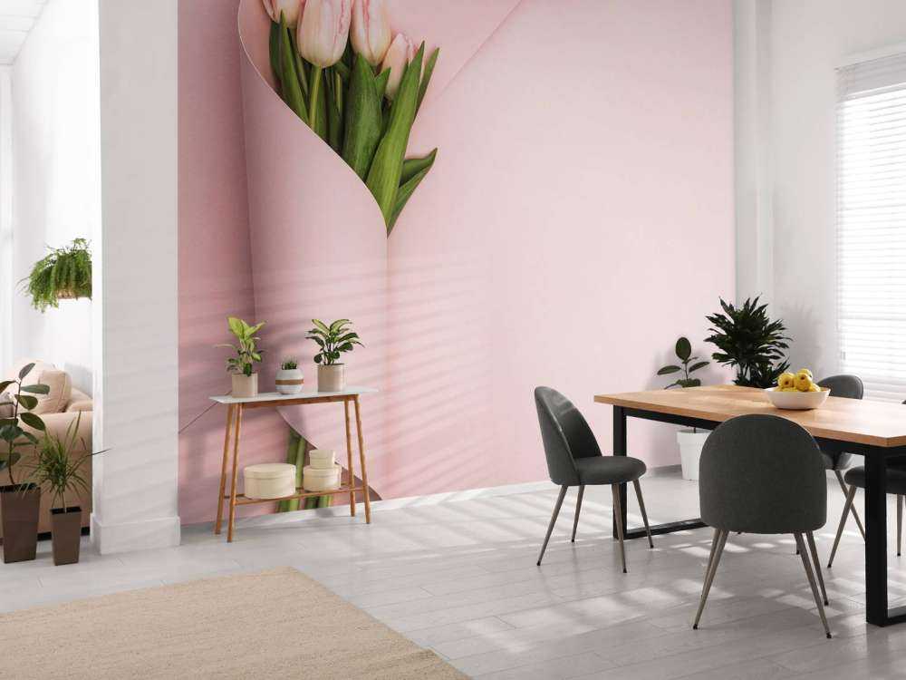 Tulipanes pastel