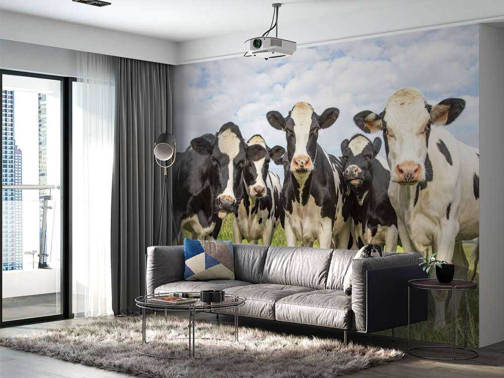 Rebaño con vacas