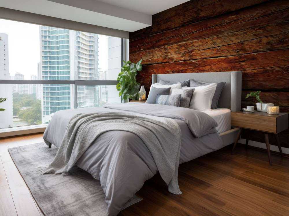 Pared de madera
