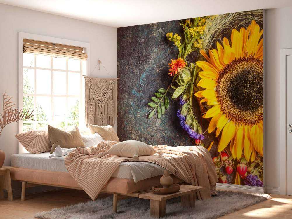 Imagen floral de otoño