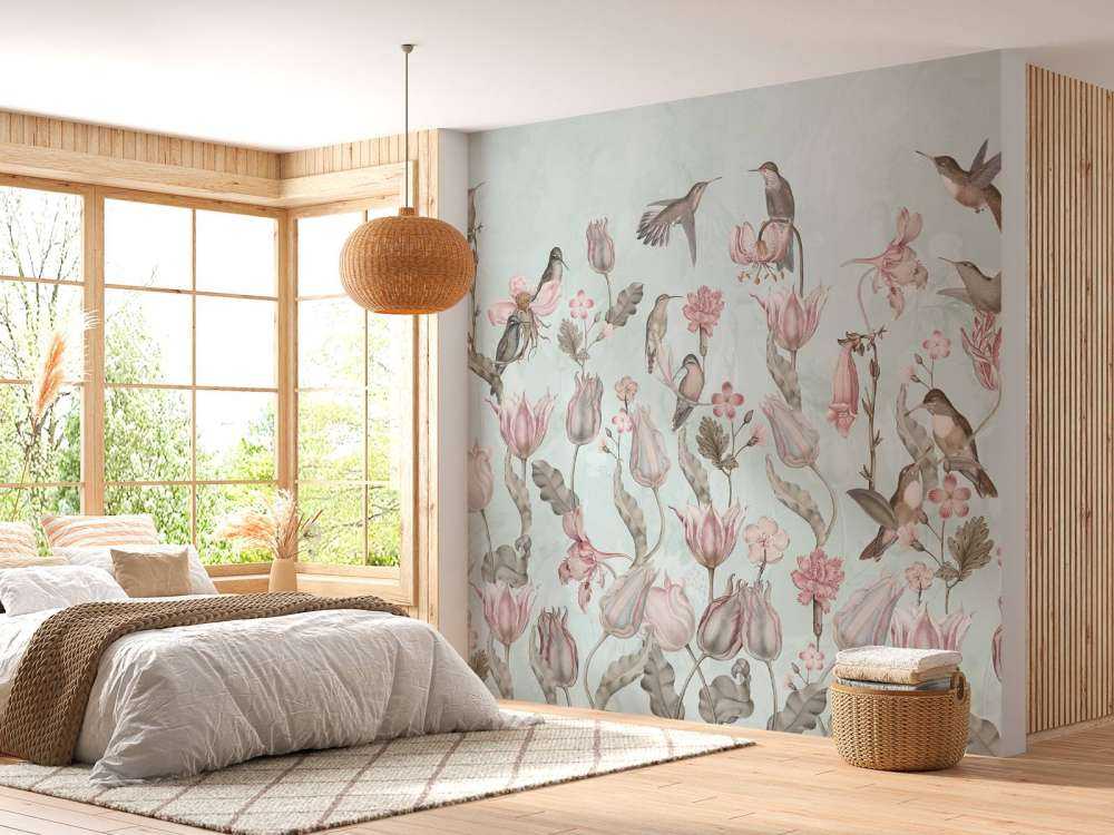Sinfonía de Colibríes de Primavera - Pradera de Menta
