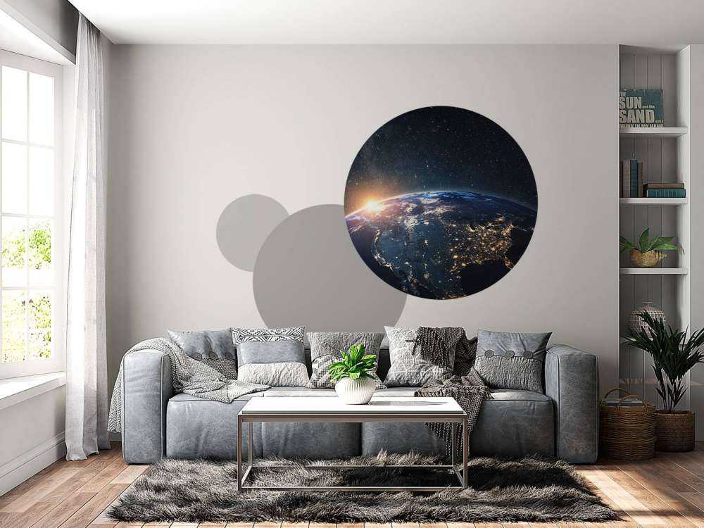La Tierra de noche