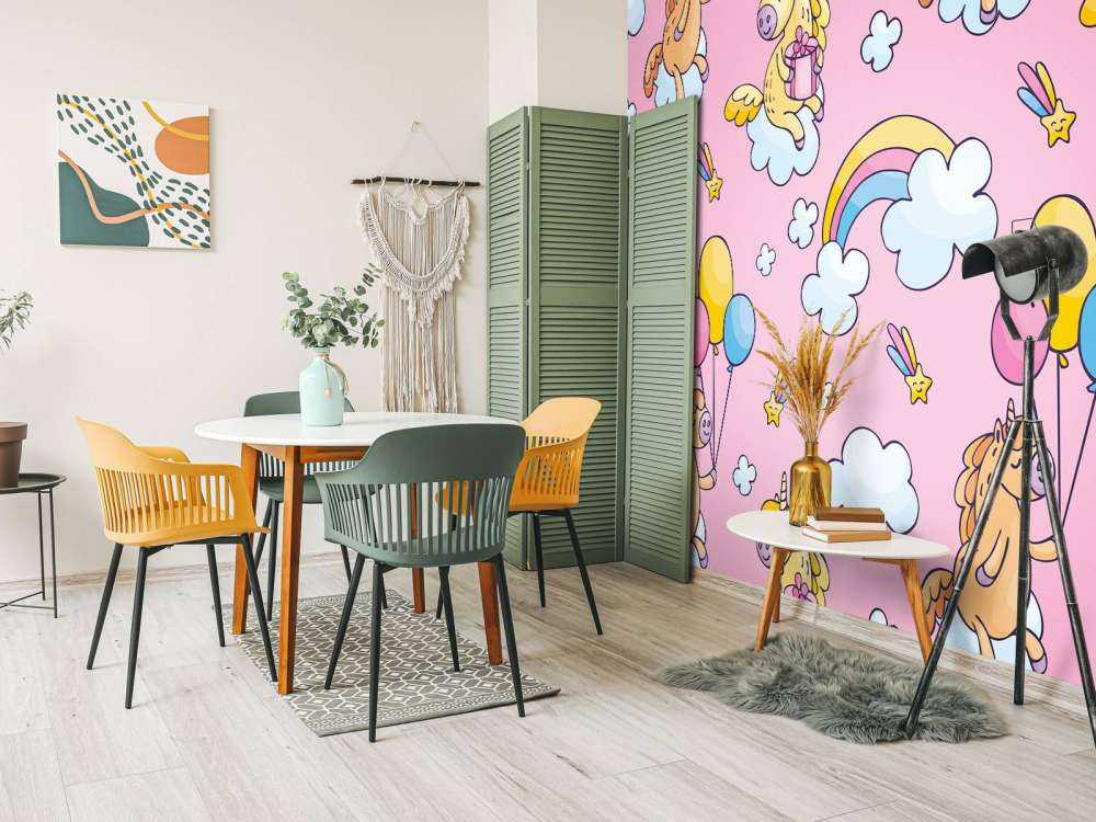 Unicornios con globos