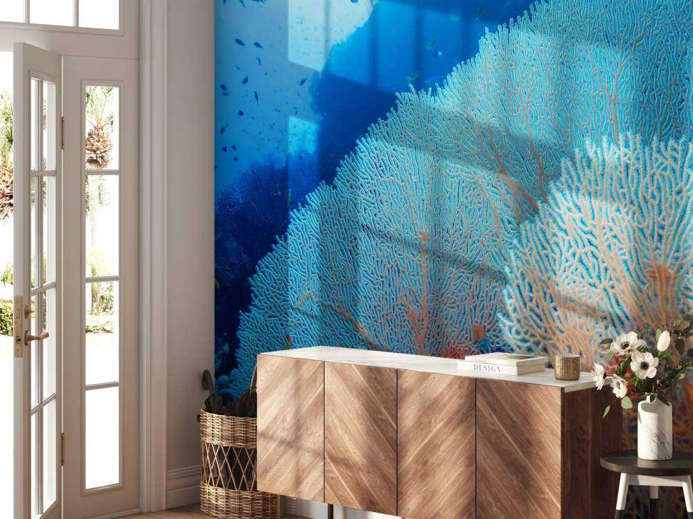 Coral con peces