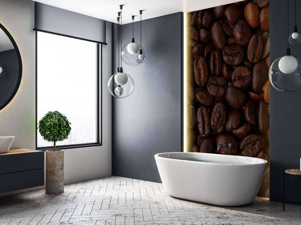 Granos de café de cerca