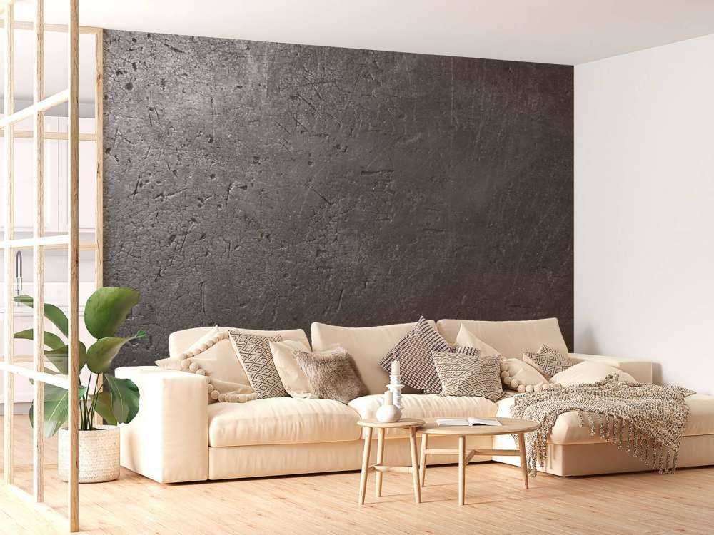Muro de hormigón gris