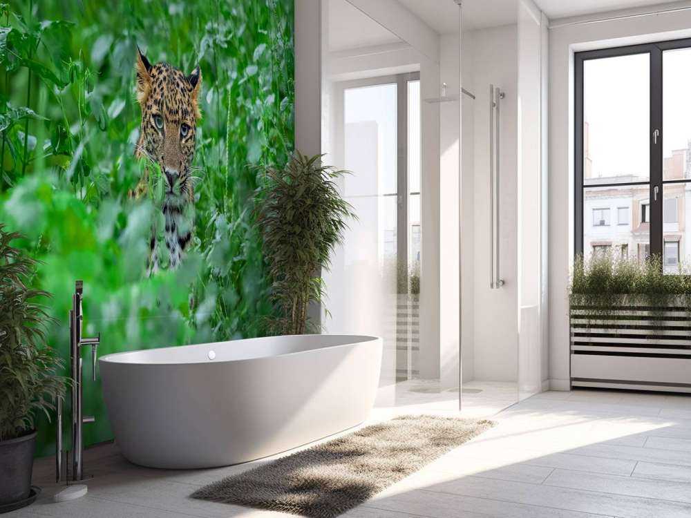 Leopardo en el bosque