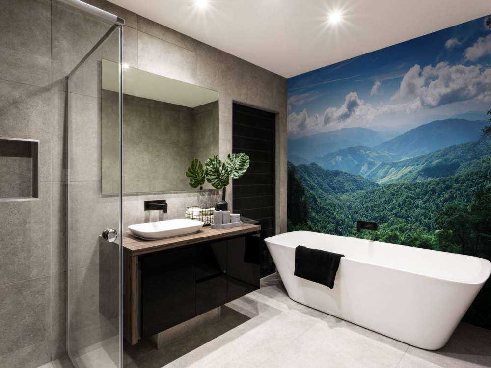 Bosque tropical verde