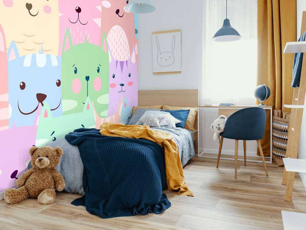 Gatos de colores