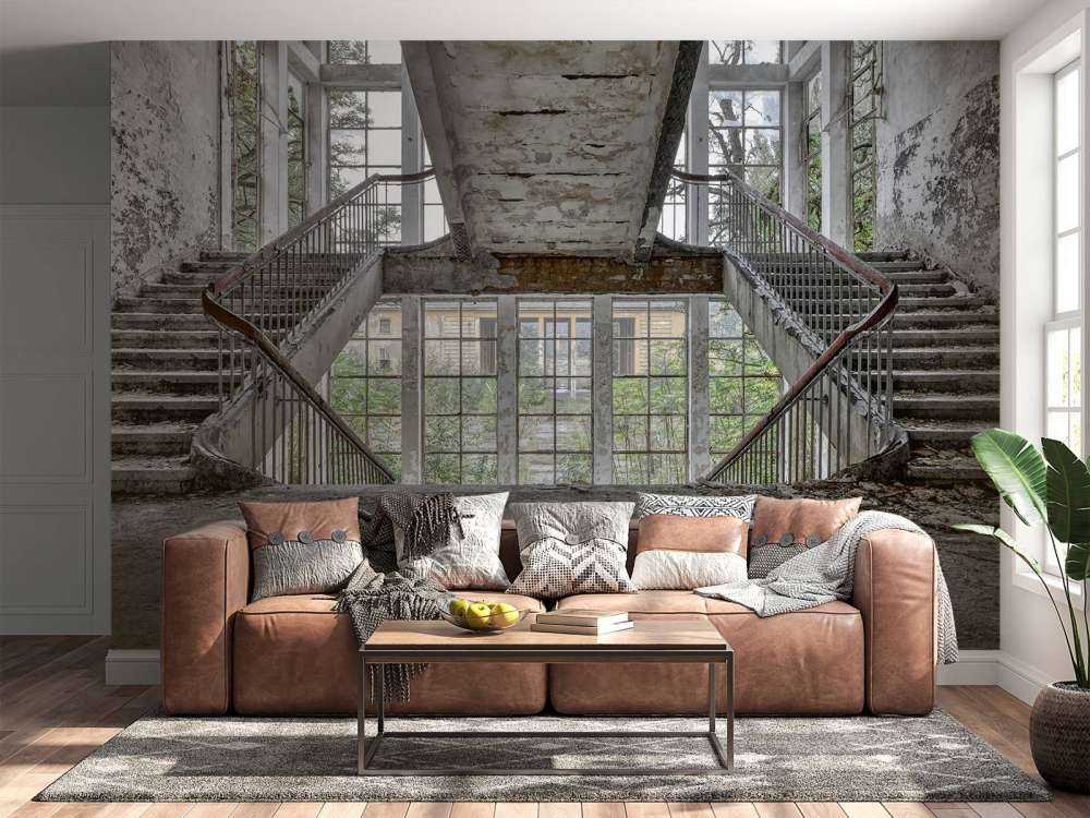 Escalera desierta