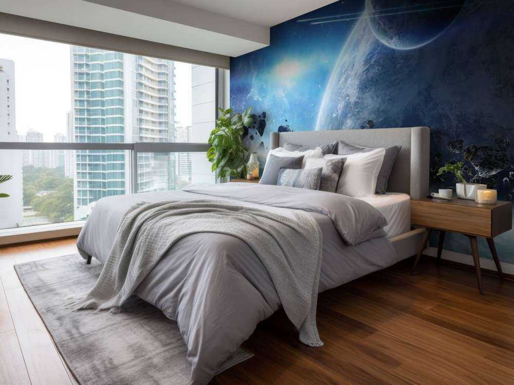 Amanecer en el espacio