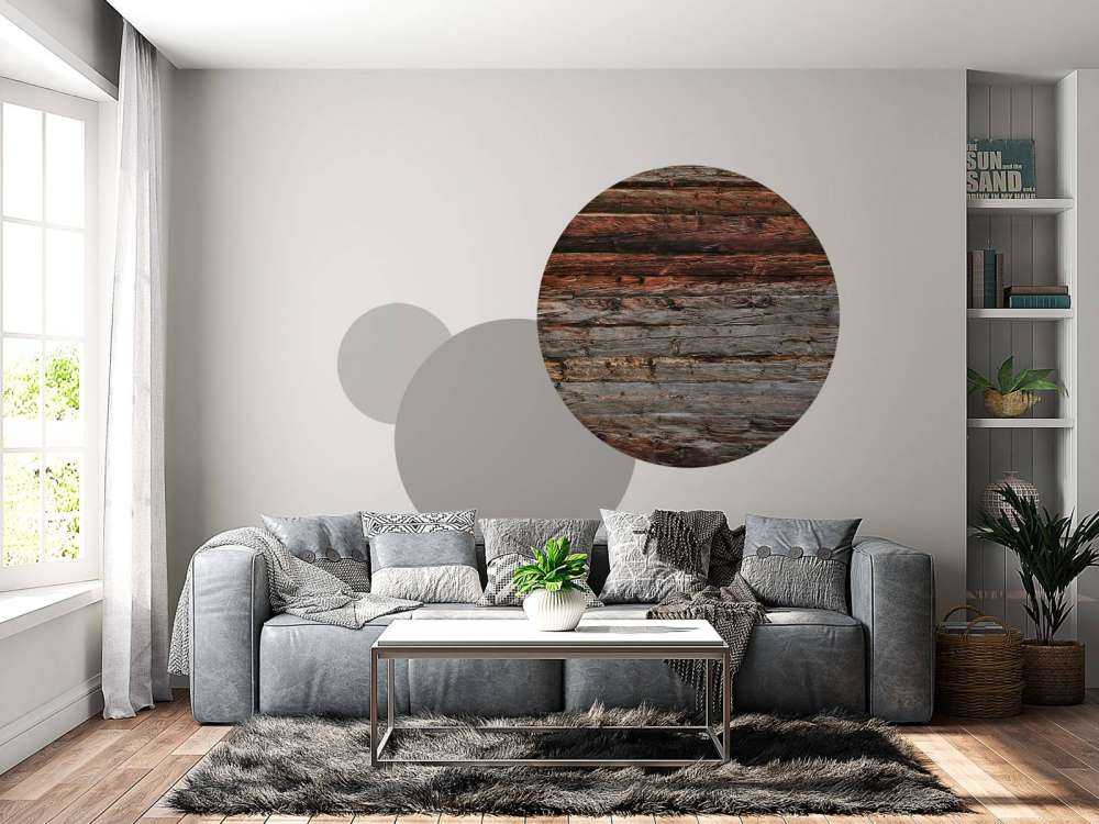 Madera oscura desgastada