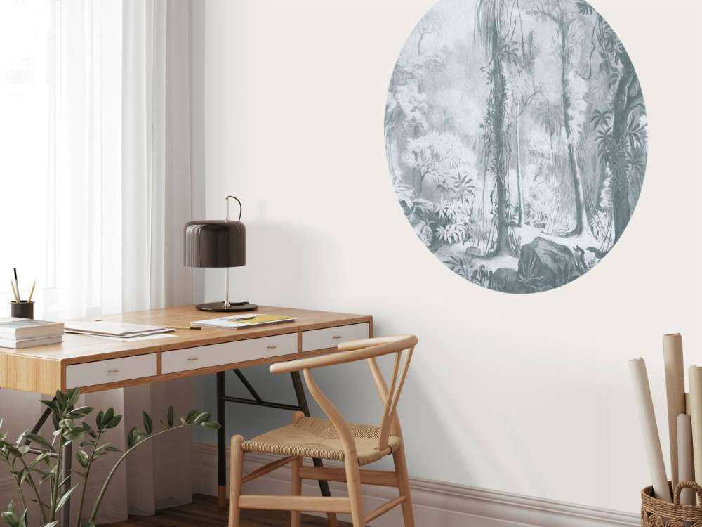 Bosque tropical - azul