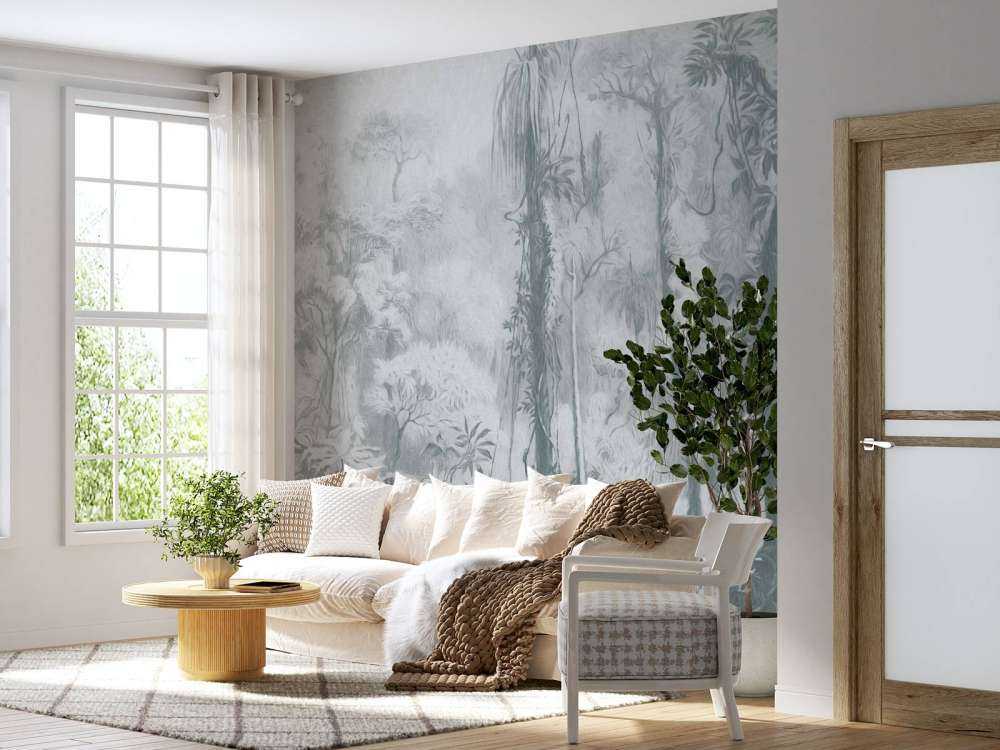 Bosque tropical - azul