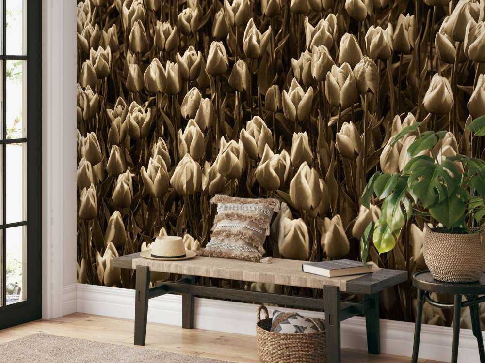 Tulipanes dorados