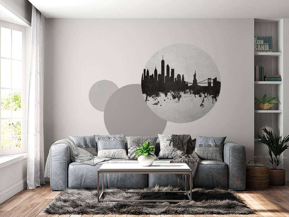 Acuarela horizonte, Nueva York