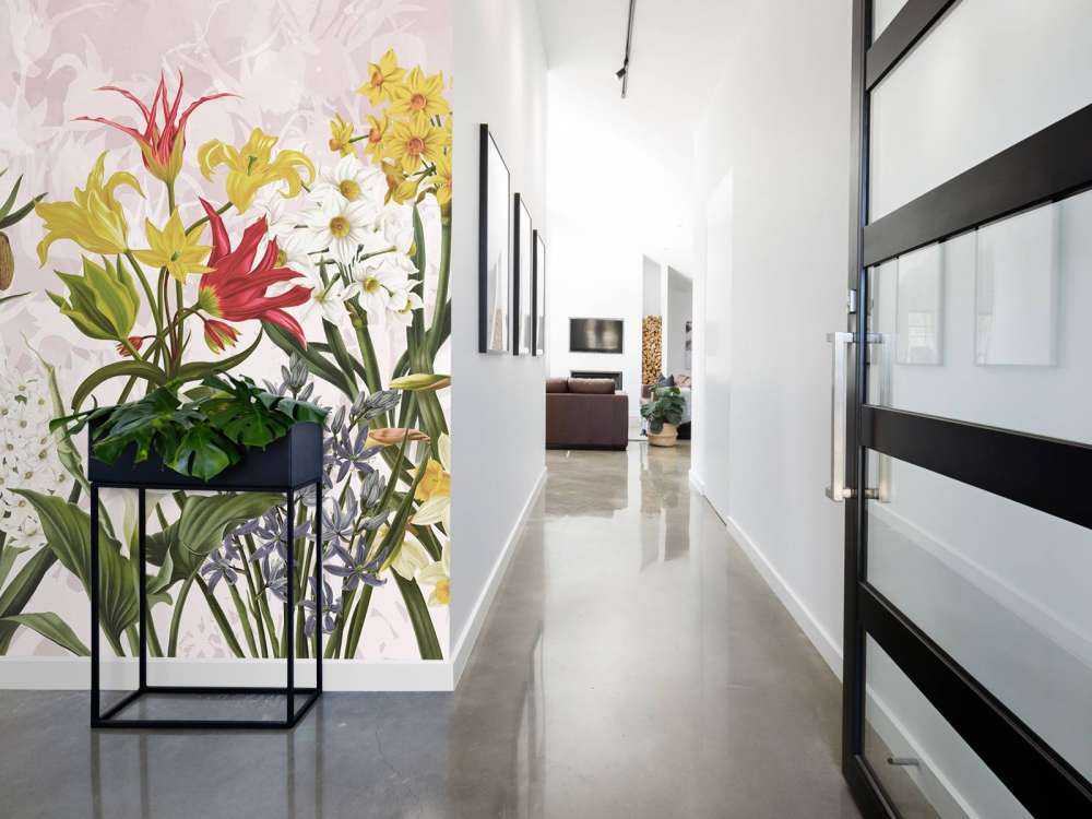 Flores de Primavera - Rosa Pétalo Sonrojado