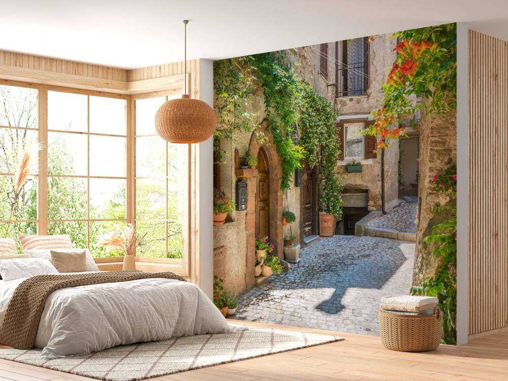 Pueblo rural en Roma