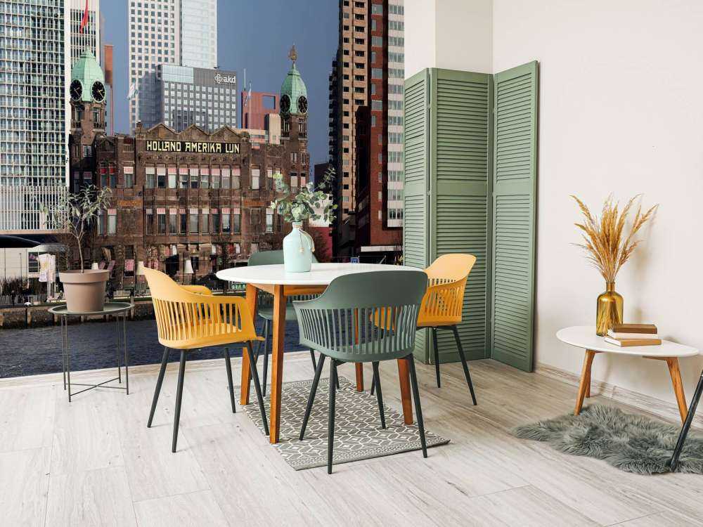 Hotel New York Rotterdam en color 