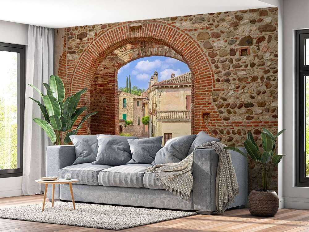Pasaje con doble arco