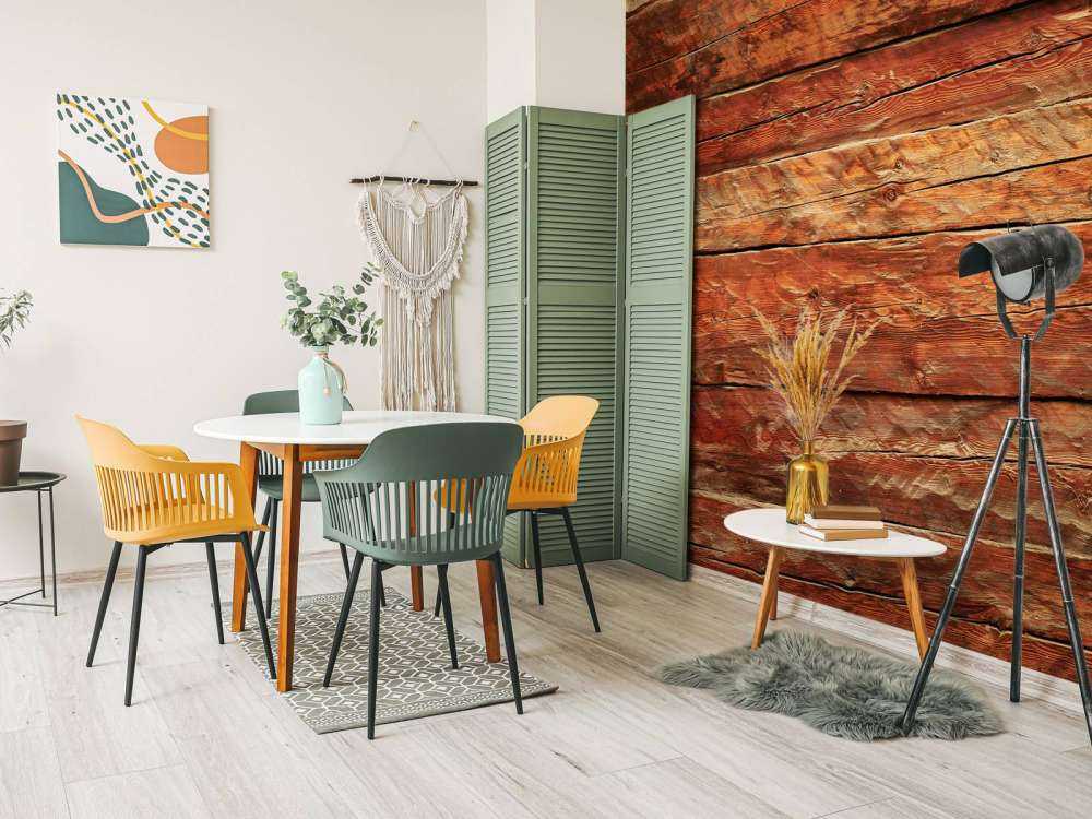 Madera con estructura rugosa