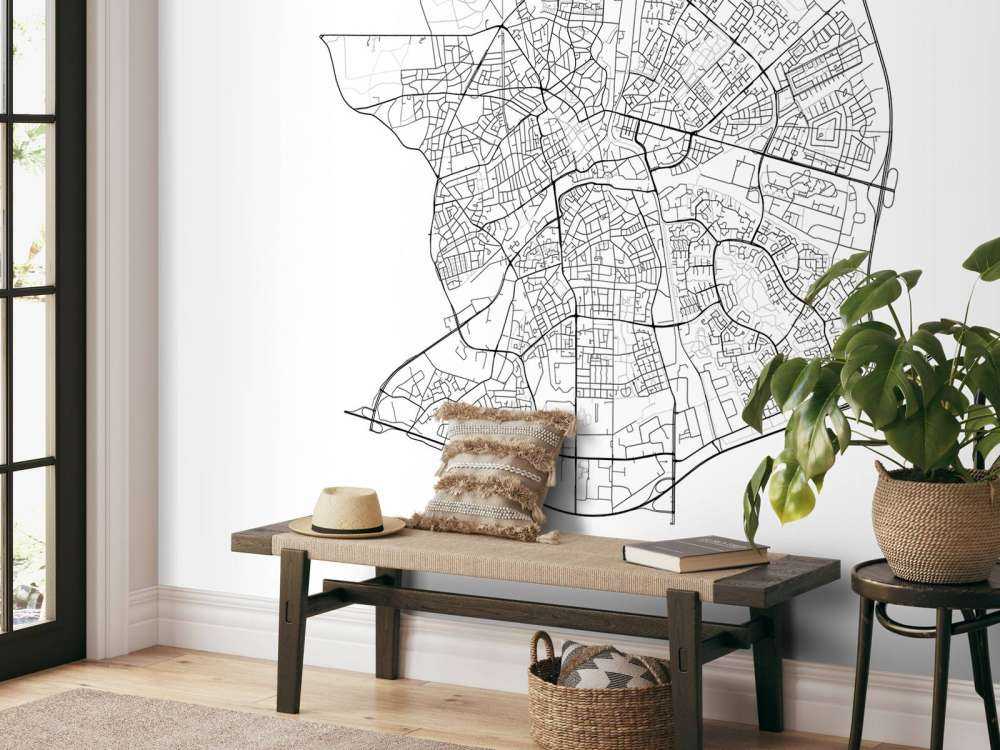 Mapa de Apeldoorn, blanco
