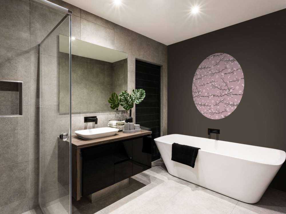 Ramas rosas de primavera