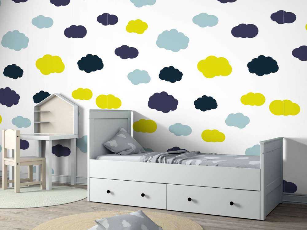 Nubes de colores