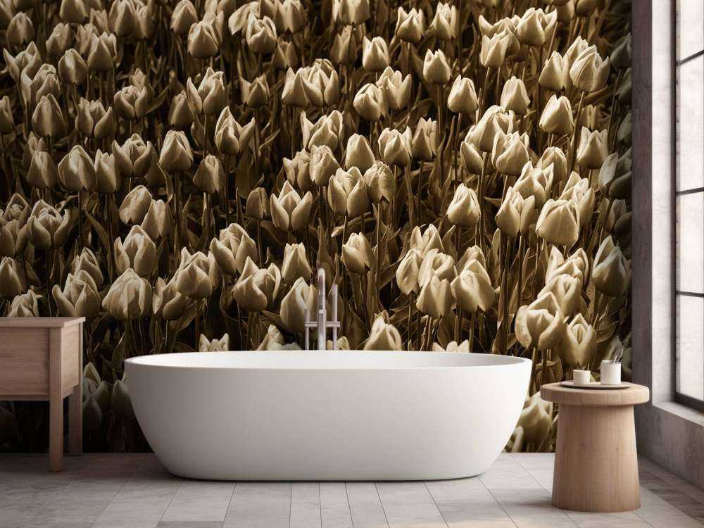 Tulipanes dorados