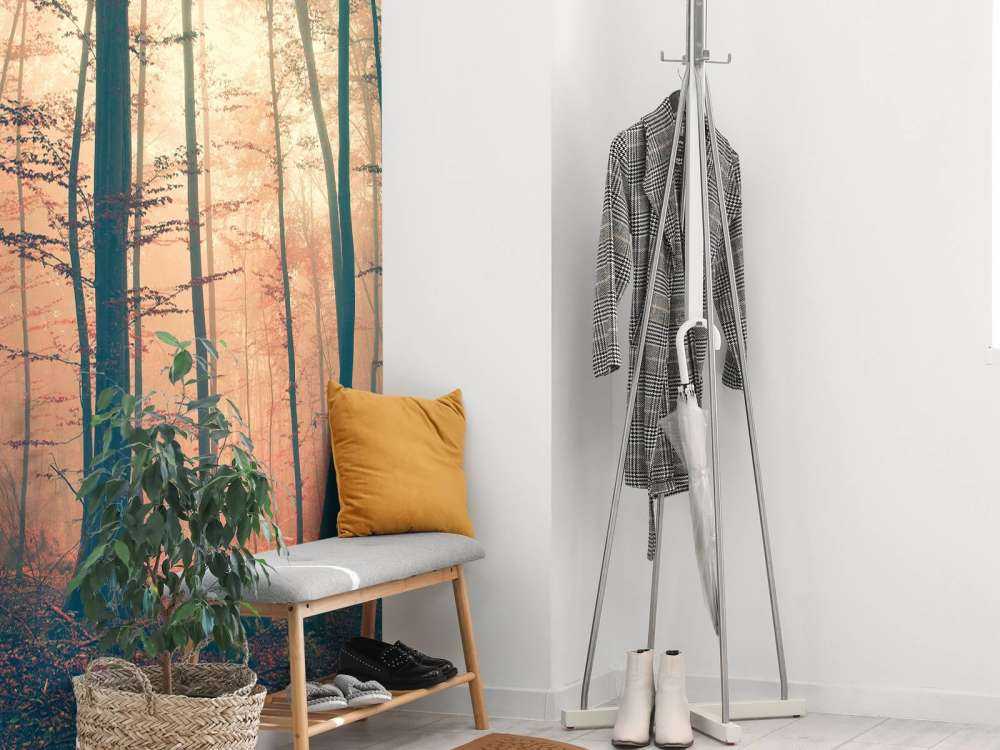 Bosque de colores vintage