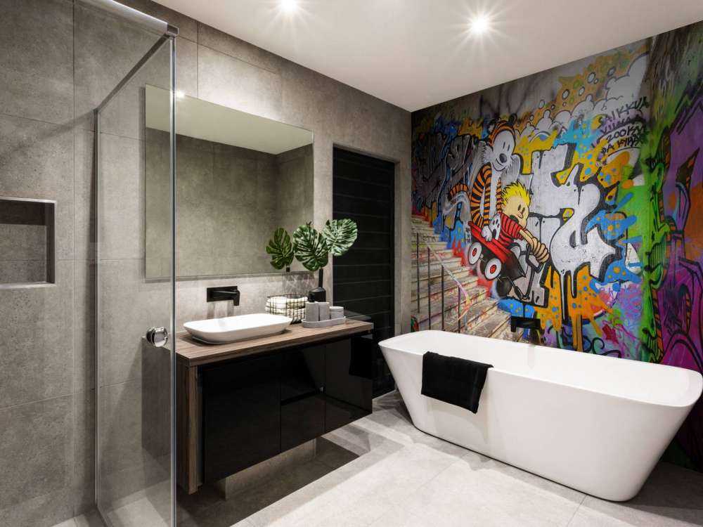 Grafitis con escaleras