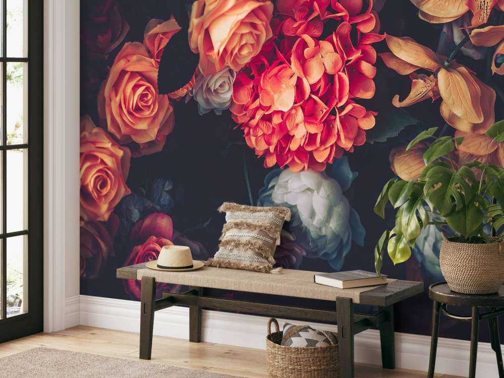 Ramo de rosas vintage