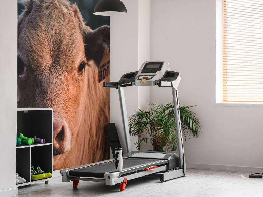 Primer plano de una vaca