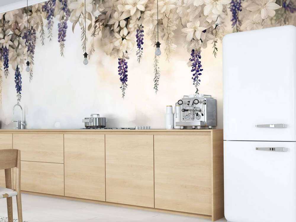 Jardín de Glicinas Suaves Amarillo