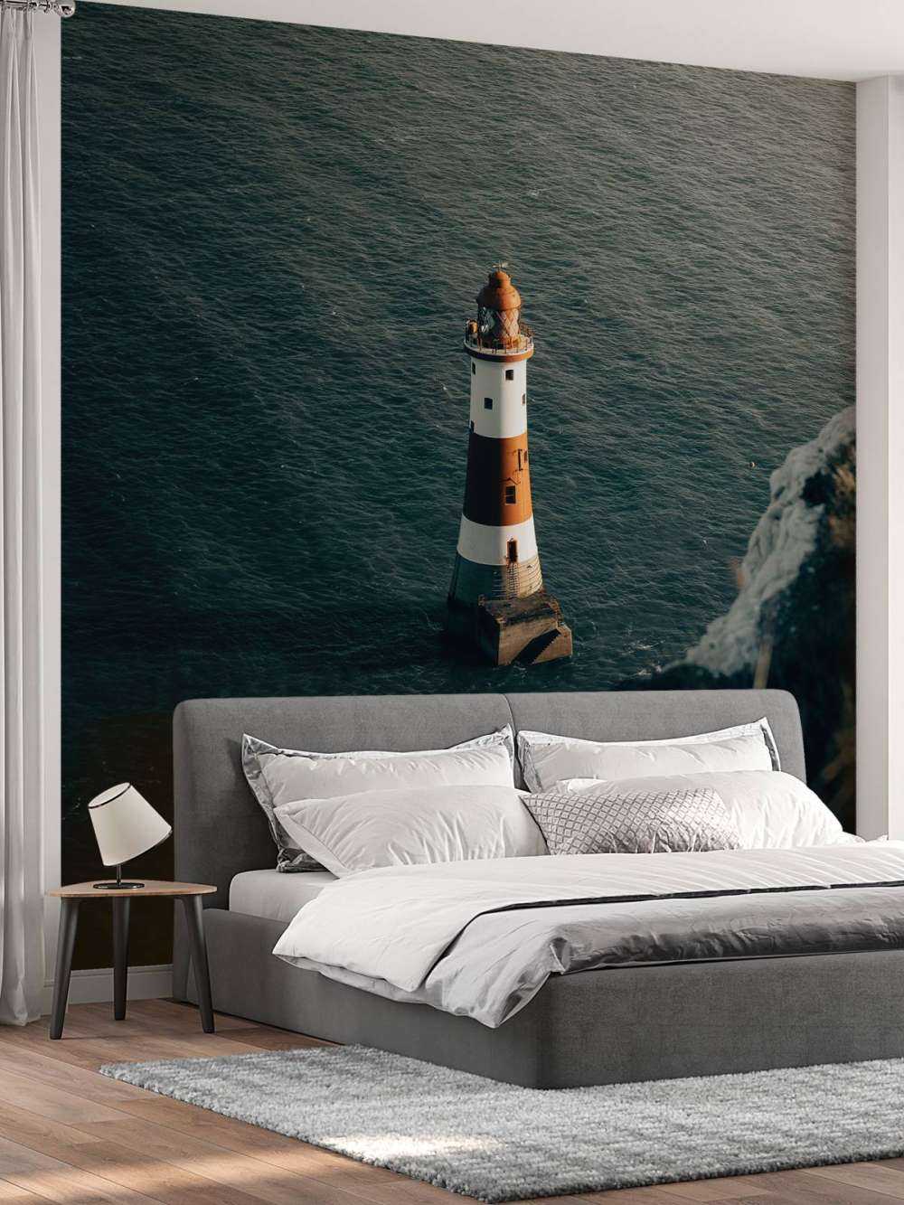 Faro en la costa inglesa
