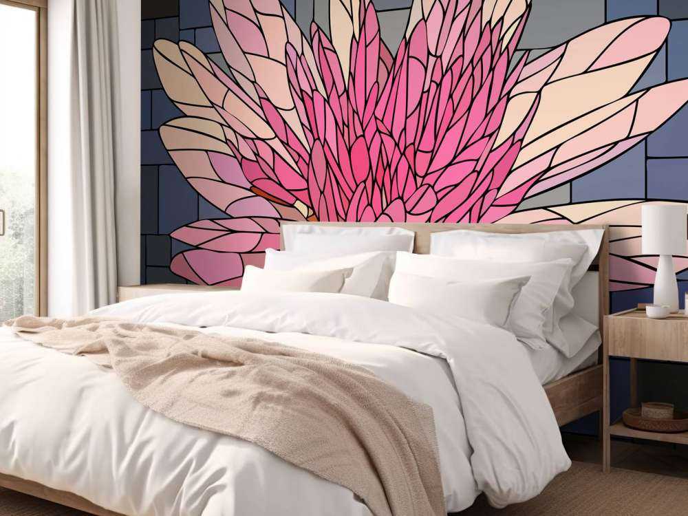 Flor rosa en flor