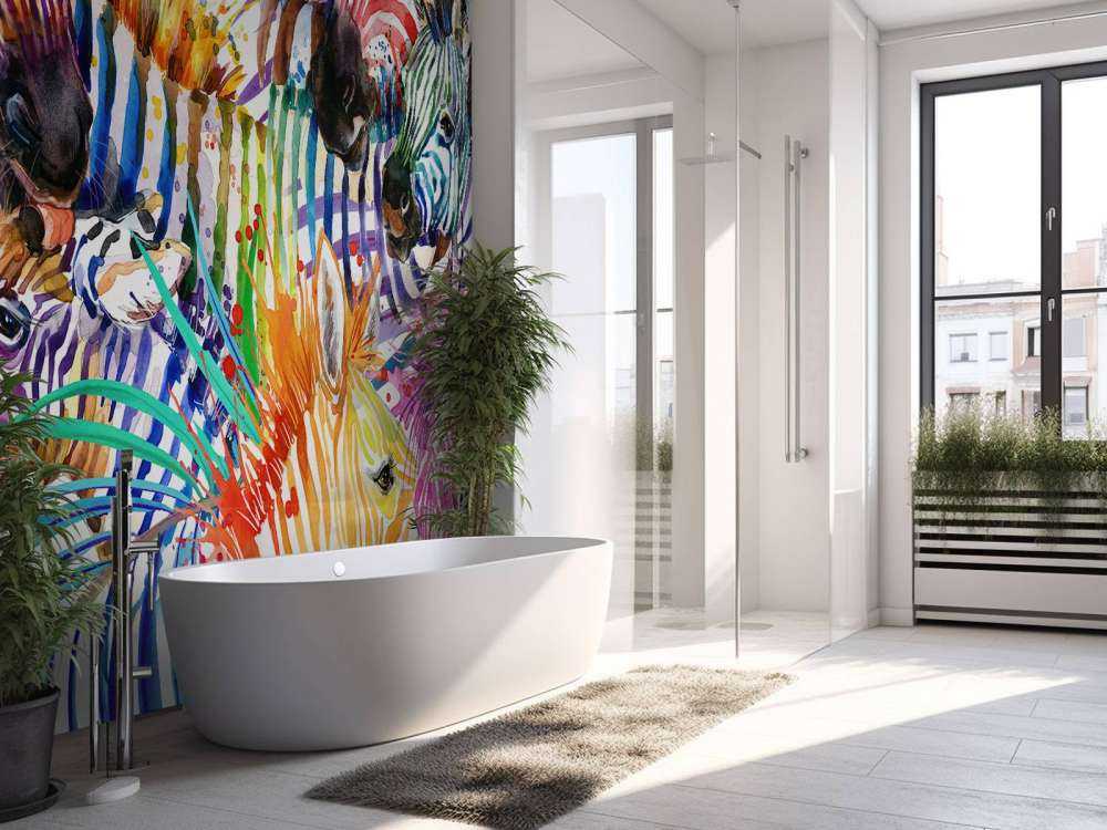 Cebras de colores