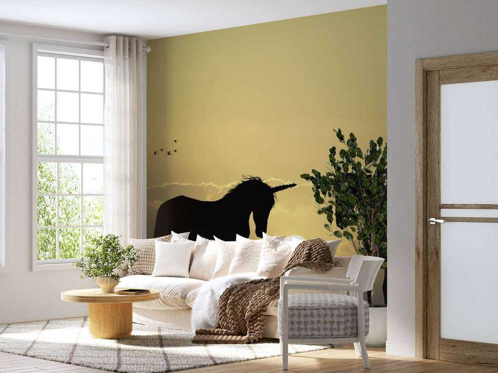 Unicornios al atardecer