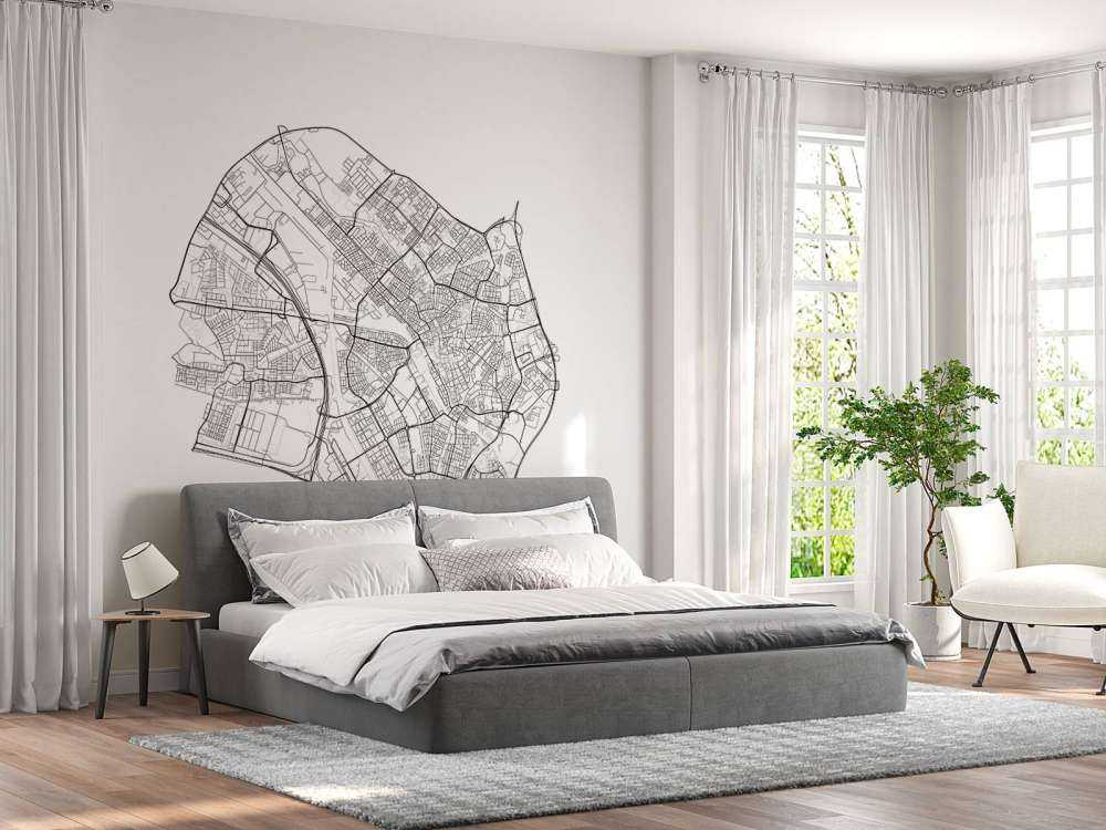 Mapa de Utrecht, blanco