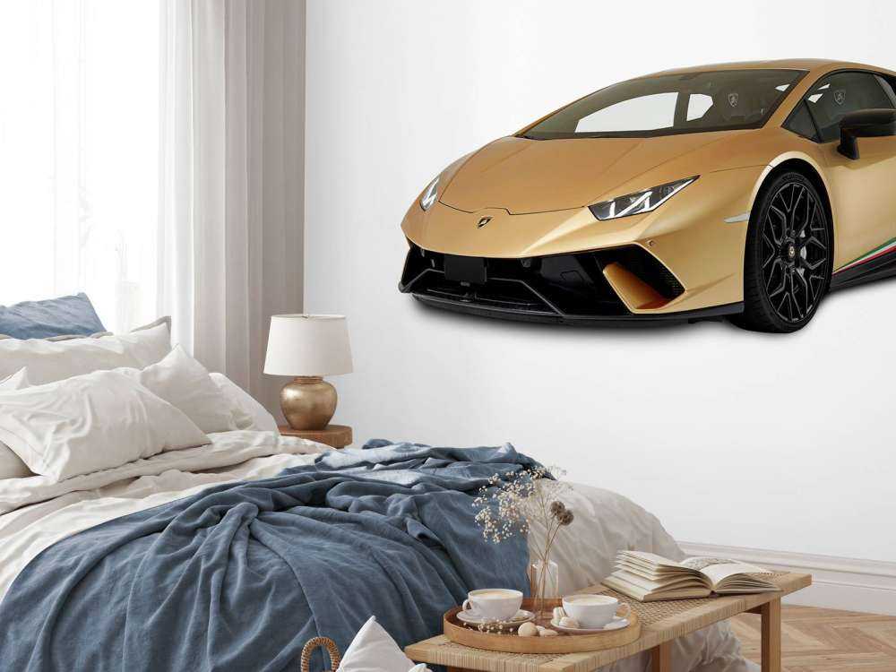 Lamborghini Huracán - delantero derecho, blanco