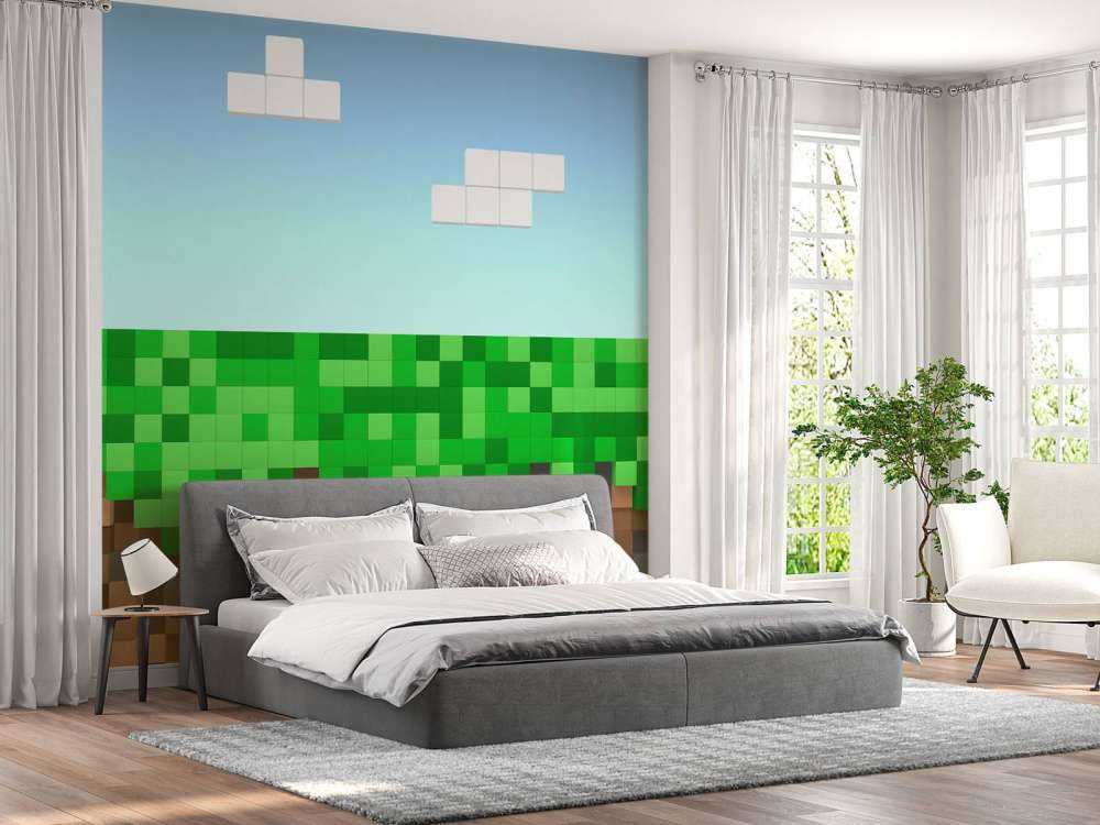 cama de papel minecraft