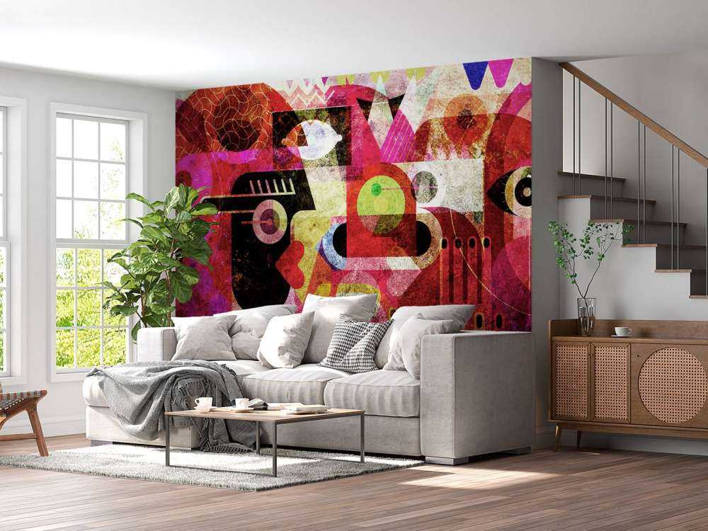 Caras de grafiti
