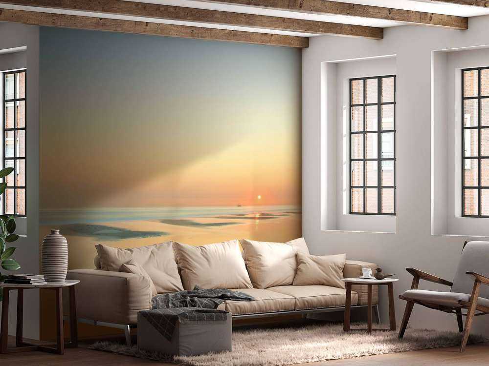 Puesta de sol en la playa