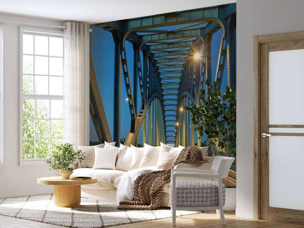 Puente de arco de acero